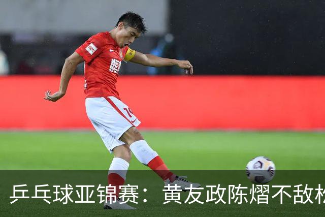 乒乓球亚锦赛：黄友政/陈熠不敌松岛辉空/张本美和，遗憾摘银